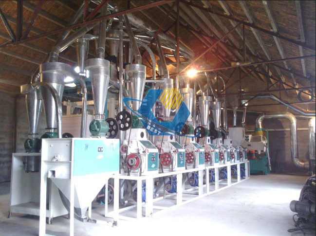 6FTF-30型落地式方筛制粉成套设备(图1)