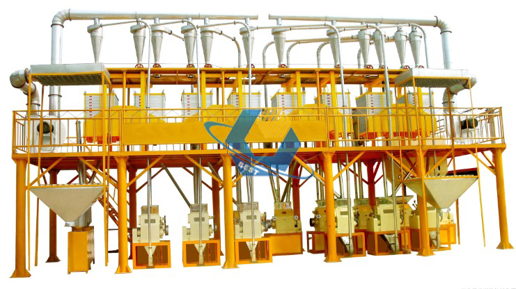 6FTF-50型钢架式方筛制粉成套设备(图1)