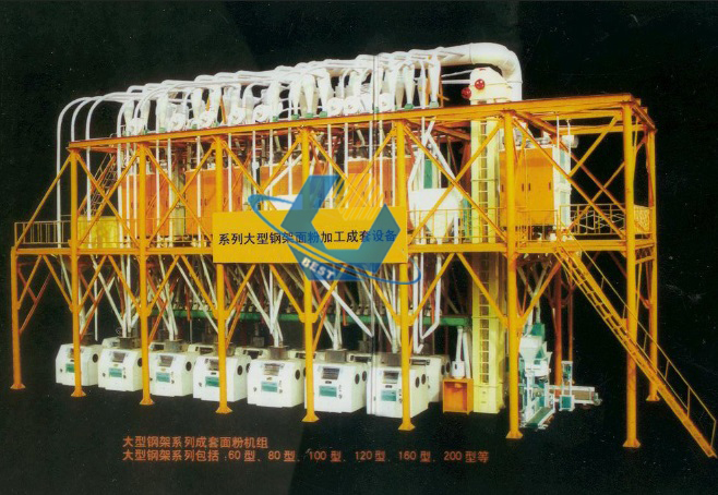 60-150吨钢架式方筛制粉成套设备(图1)