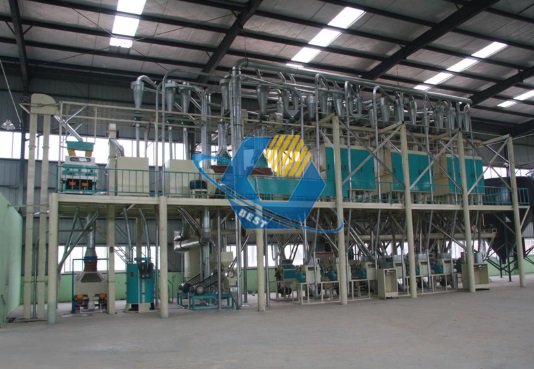 日加工100吨玉米加工成套设备(图1)