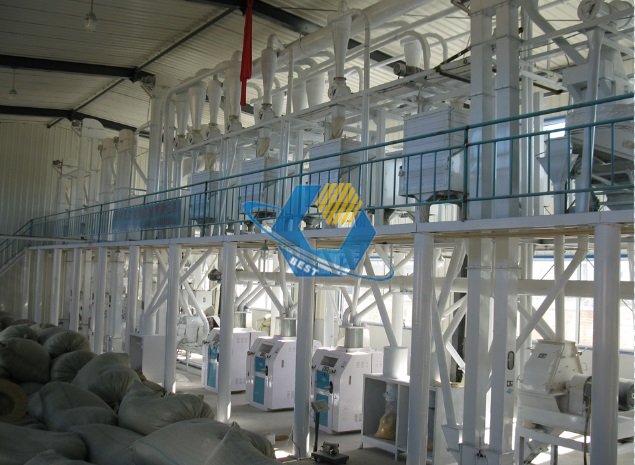 日加工200吨玉米加工成套设备(图1) 日加工200吨玉米加工成套设备(图1)